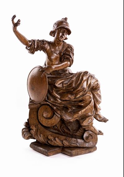 Grande Scultura in Legno