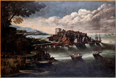 Veduta di Arcipelago con Imbarcazioni