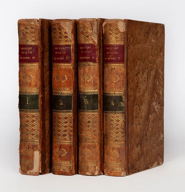 Richard Girard De Burj. Histoire de la vie de Henri IV, Roi de France et de Navarre