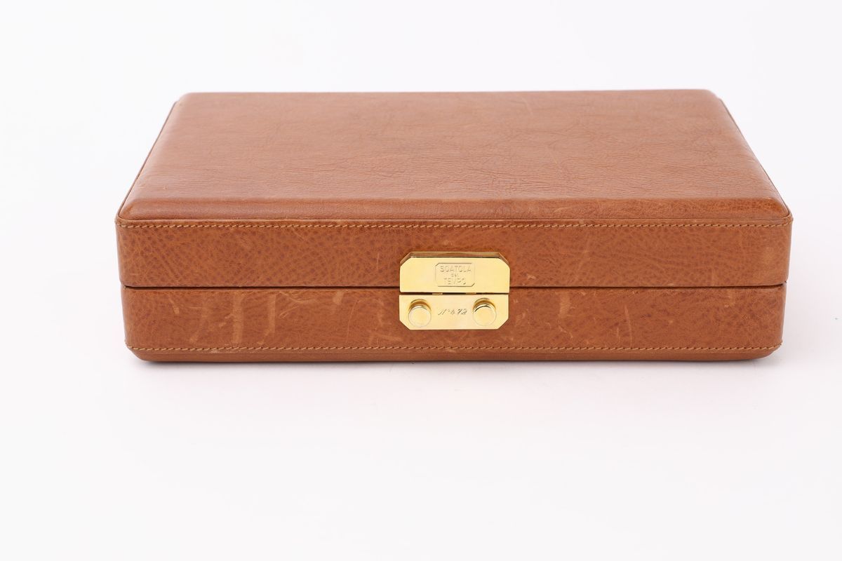 Scatola "del Tempo" Porta Orologi in Pelle