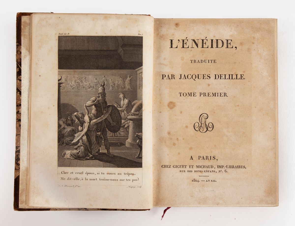 L'eneide, Traduite Par Jacques Delille