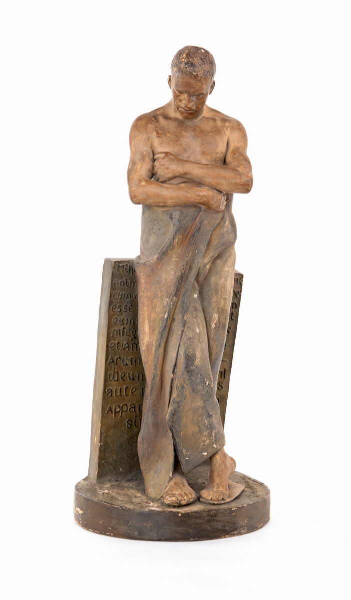 Rudolf Maison - Figura Maschile con Panneggio