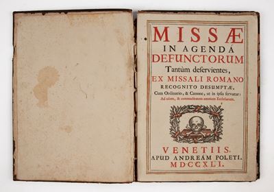 Missae in Agenda Defunctorum Tantum Deservientes Ex Missali Romano
