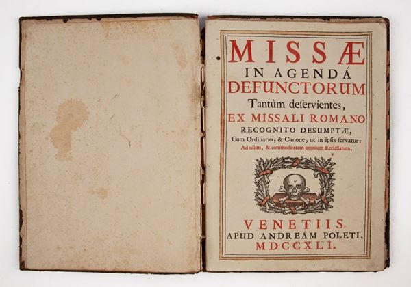 Missae in Agenda Defunctorum Tantum deservientes ex Missali Romano