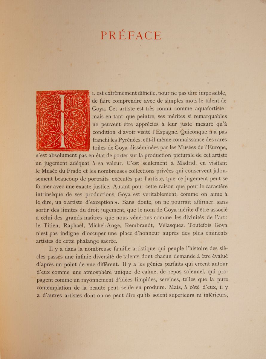 Pierre D'achiardi. Les Dessins De D. Francisco Goya Y Lucientes Au Musèe Du Prado a Madrid
