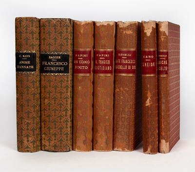 Lotto di Sette Libri del XX Secolo