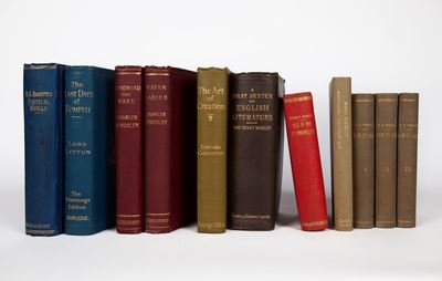 11 Volumi in Lingua Inglese dal 1848 agli Inizi del XX Secolo