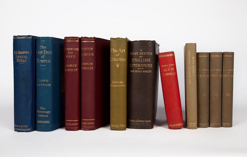 11 Volumi in Lingua Inglese dal 1848 agli Inizi del XX Secolo