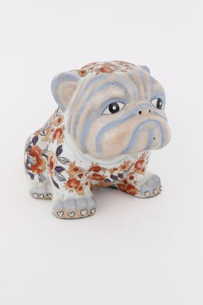 Bulldog in Porcellana, Giappone, Metà del XX Secolo