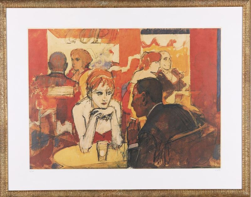 Alberto Sughi - Persone al Bar