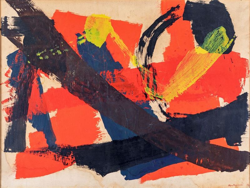 Luigi Montanarini - Composizione Astratta