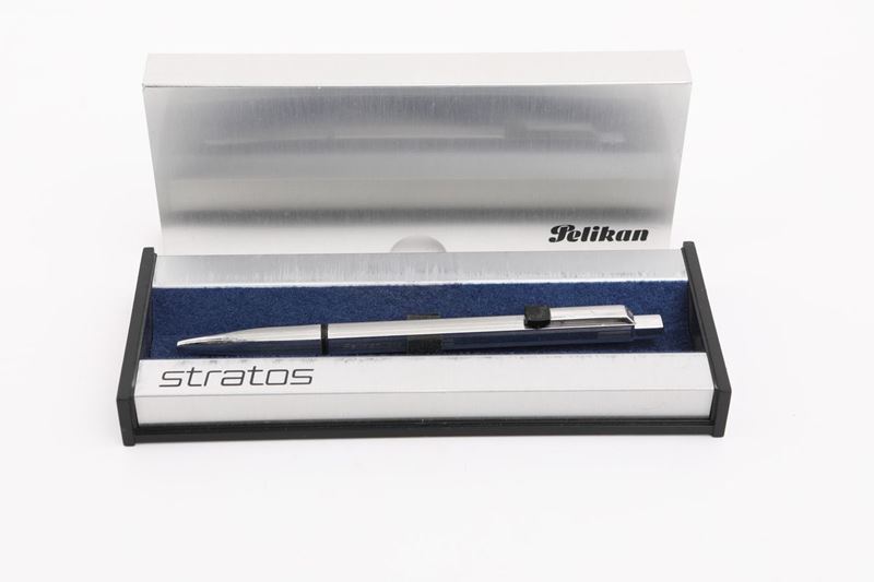 Pelikan Stratos - Penna a Sfera in Argento 925%