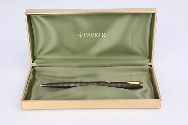 Parker 75 - Penna a sfera in argento Sterling ciselé 925%