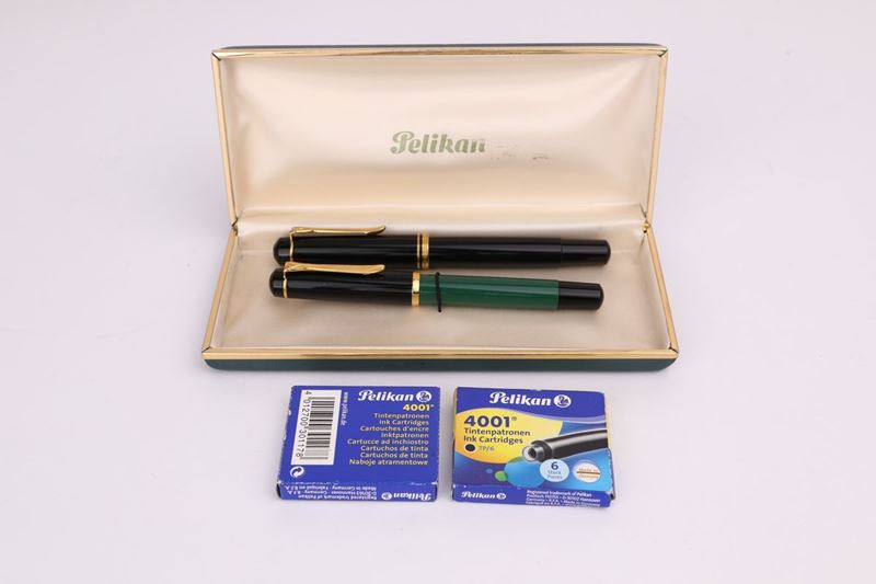 Pelikan - Due Penne Stilografiche in Vernice
