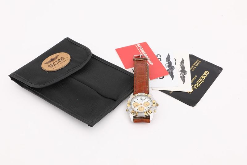 Sector Adventure 2005, Orologio da Polso Calendario Completo in Acciaio al Quarzo