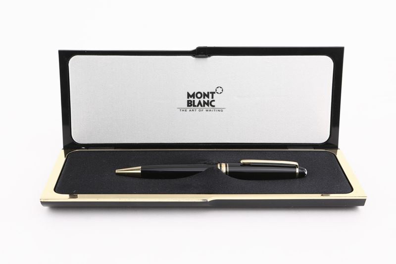 Montblanc Meisterstuck - Penna a Sfera in Vernice Nera