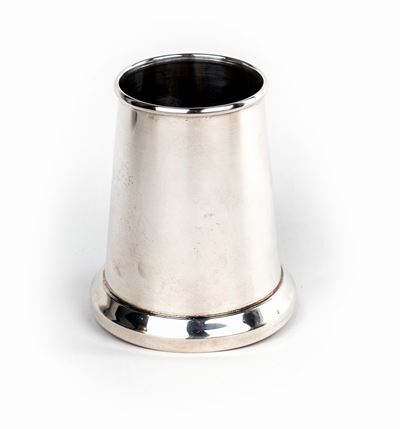 Bicchiere Portapenne in Argento 800, Argentiere Greggio