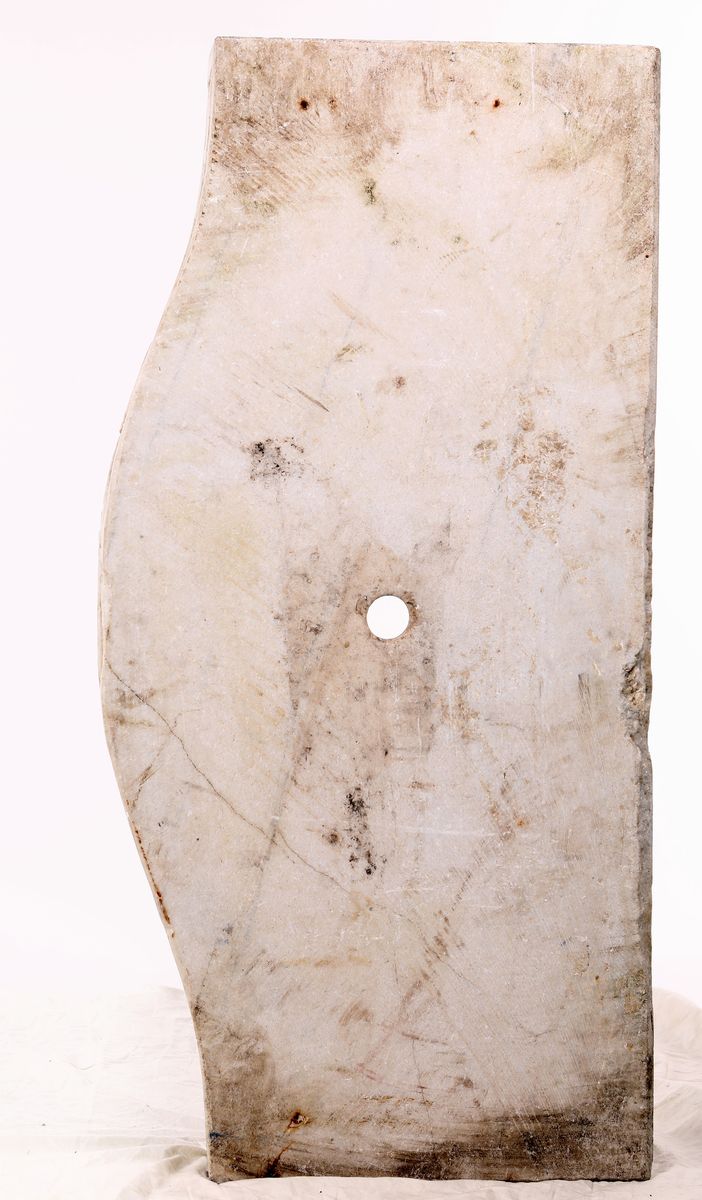 Lavandino in Marmo Bianco, XX Secolo