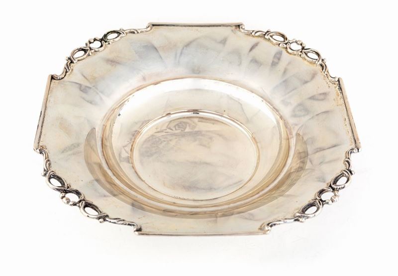 Alzatina in Argento 800