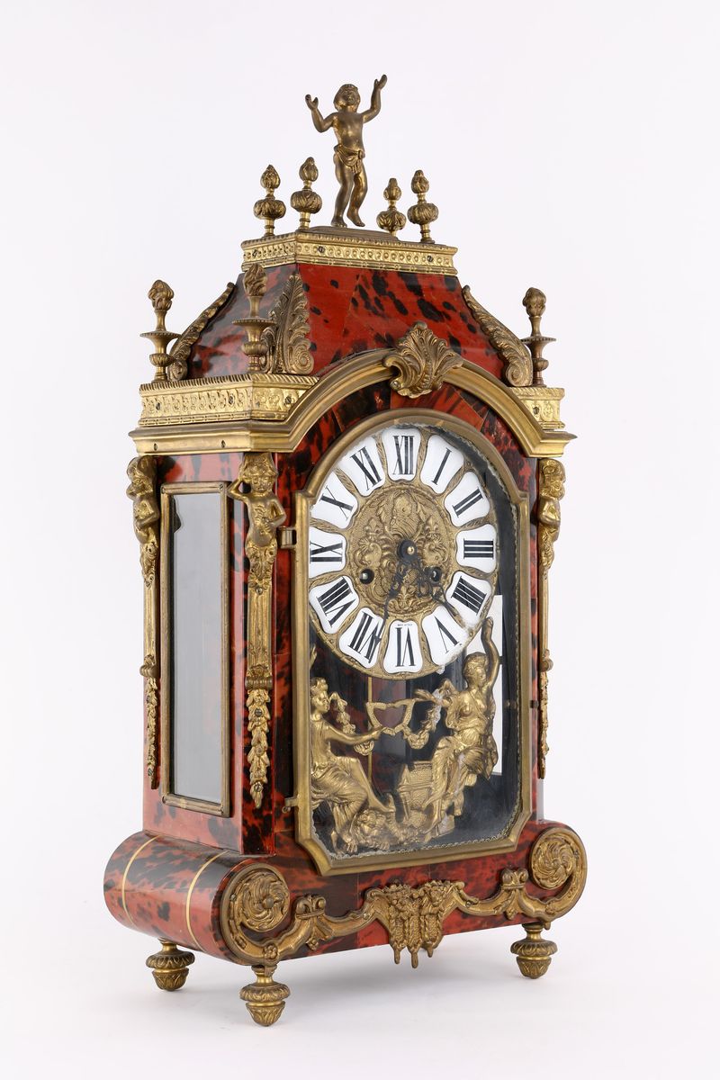 Pendola in Bronzo Dorato, Fine del XIX Secolo