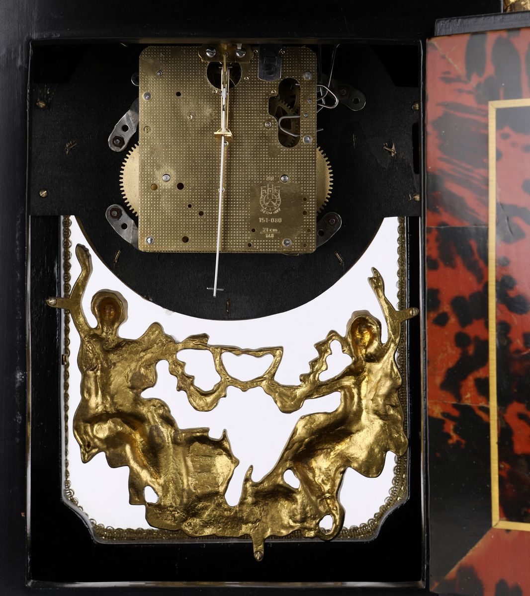 Pendola in Bronzo Dorato, Fine del XIX Secolo