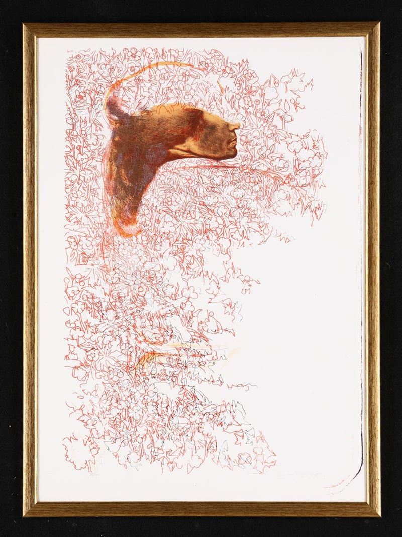 Piero Guccione - Senza Titolo