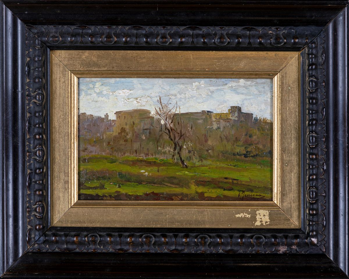 Antonio Ferrigno - Veduta di Cava De' Tirreni
