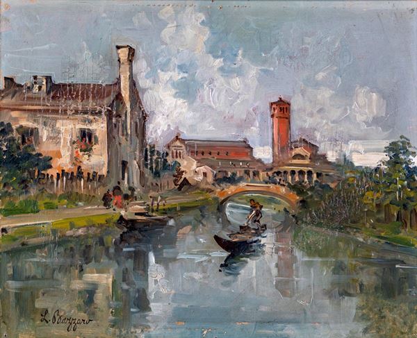 Pittore del XX secolo - Veduta di Venezia