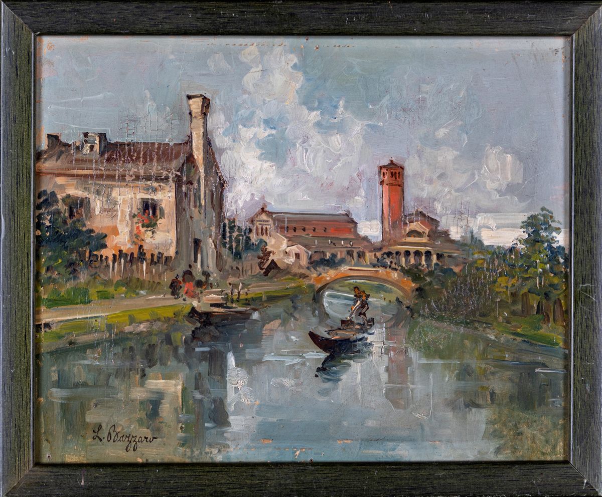 Pittore del XX Secolo - Veduta di Venezia
