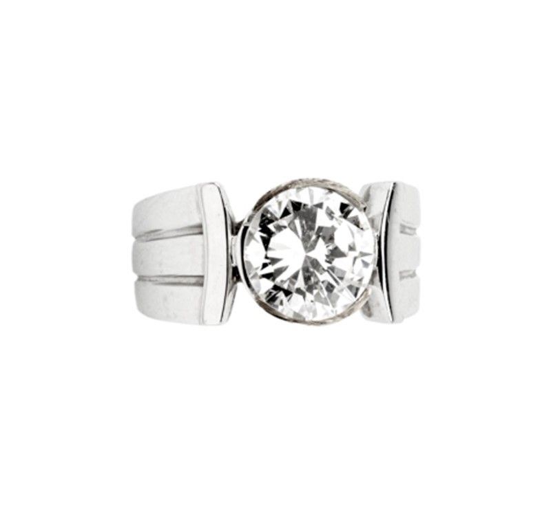 Anello Solitario con Diamante