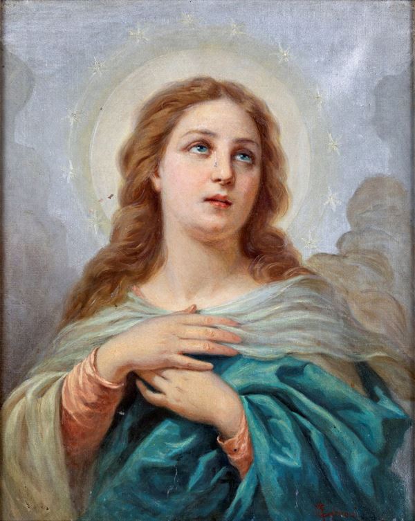 Pittore, fine del XIX/inizi XX secolo - Madonna 