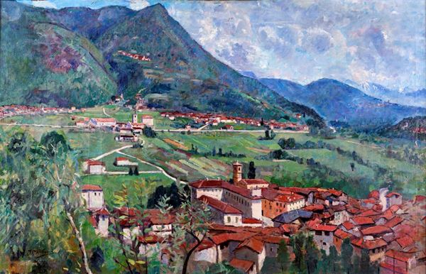 Achille Beltrame - Paesaggio 