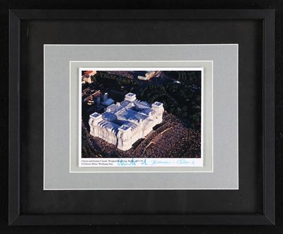Wrapped Reichstag, Berlin 1971-1995