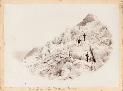Seracchi sulla Vedretta del Mandrone (valle di Genova, Presanella, Adamello)