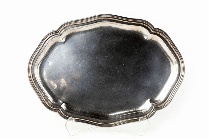 Piccolo Vassoio Ovale in Argento 800