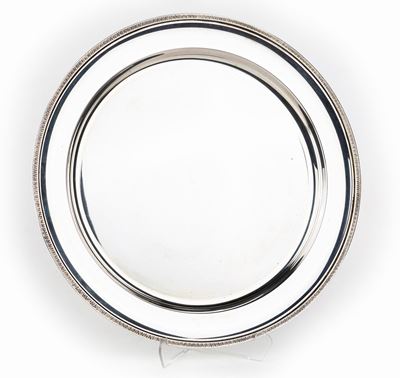 Piatto da Portata in Argento 800