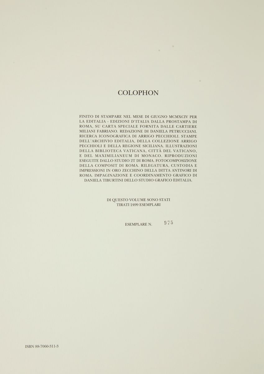 Federico II di Svevia, a Cura Arrigo Pecchioli