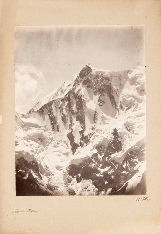 PUNTA GNIFETTI (TELEFOTOGRAFIA) DAL COLLE DEL MONTE MORO