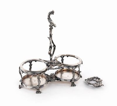Oliera in Argento, Roma 1773, Argentiere Giuseppe Grazioli