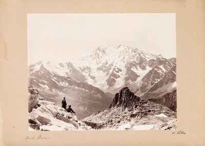 Monte Rosa dal Colle del Monte Moro