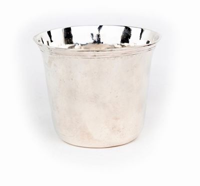 Timbale Gobelet in Argento, Francia, XVIII Secolo