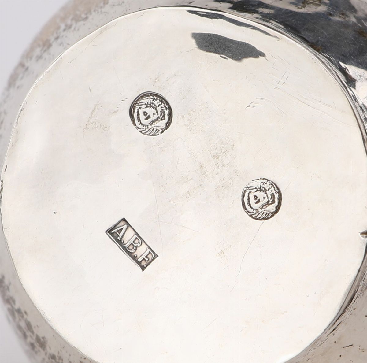 Egoiste in Argento, Venezia, Fine del XVIII Secolo, Argentiere A.b.f.