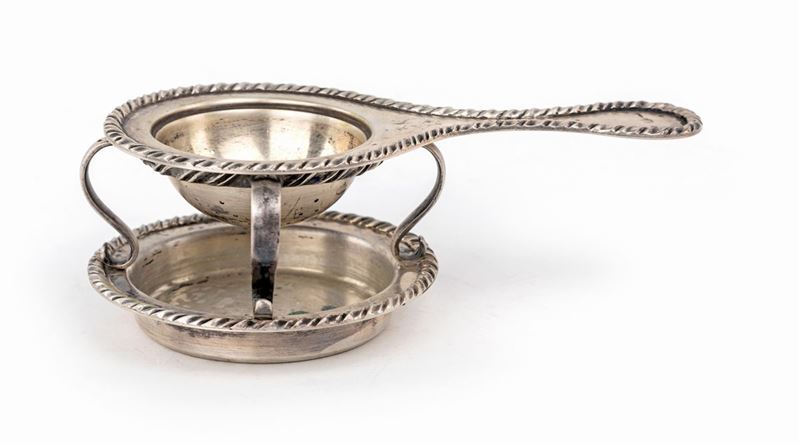 Colino in Argento 800 Stile San Marco, Venezia, Inizi del XX Secolo, Argentiere Lozzi