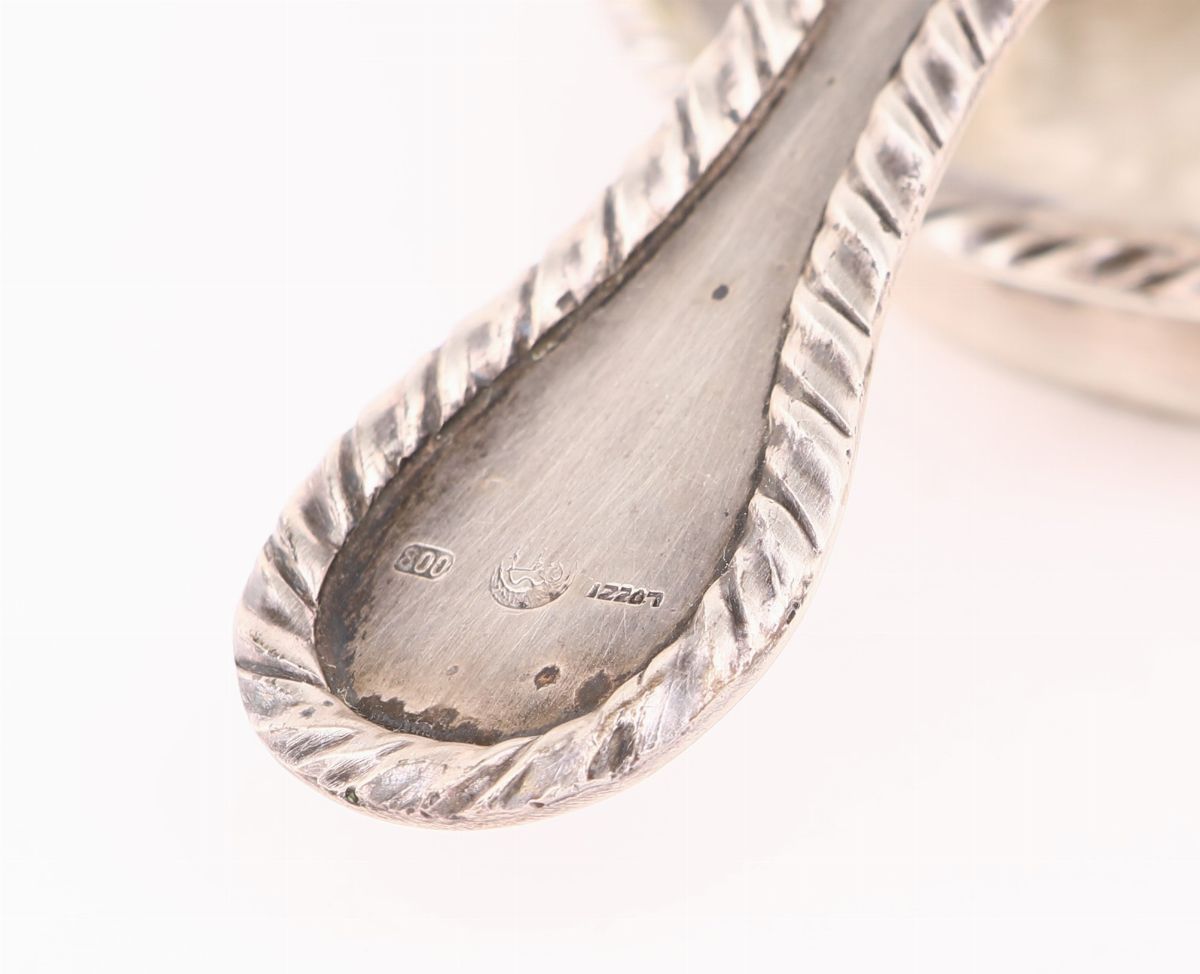 Colino in Argento 800 Stile San Marco, Venezia, Inizi del XX Secolo, Argentiere Lozzi