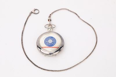 Orologio da Tasca a Savonette a Carica Manuale in Argento 925