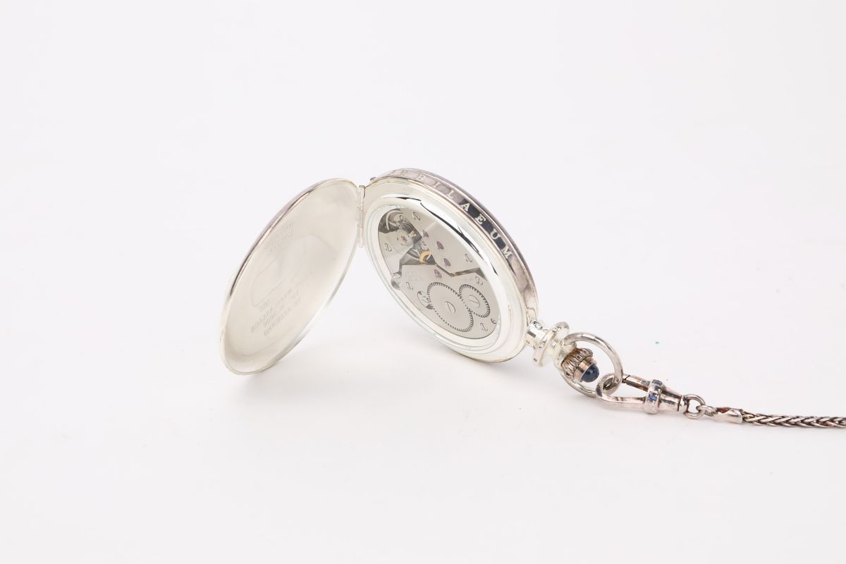 Orologio da Tasca a Savonette a Carica Manuale in Argento 925
