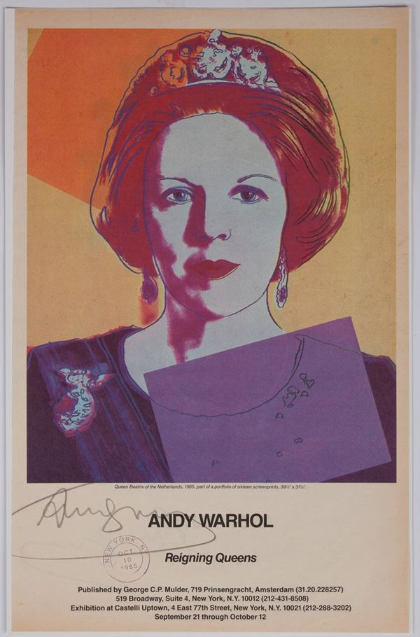 Andy Warhol - Queen Beatrix of the Netherlands - Queen Ntombi Twala of Swaizland