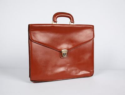 Borsa da Uomo in Pelle Marrone