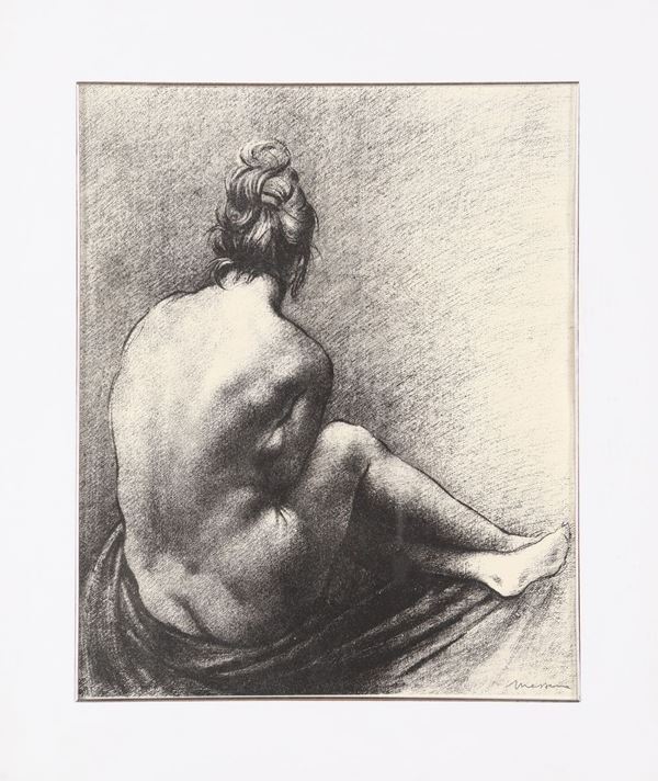 Francesco Messina - Nudo di donna seduta