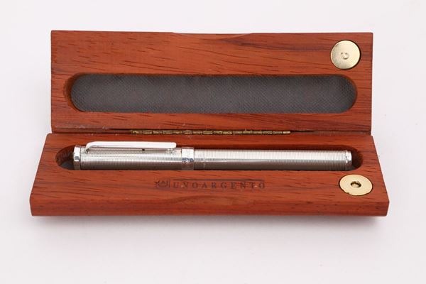 UnoArgento, penna stilografica in argento massiccio 925